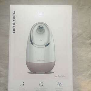 Vanity Planet Aira Ionic Facial Steamer Rose Gold Edition - New in Box